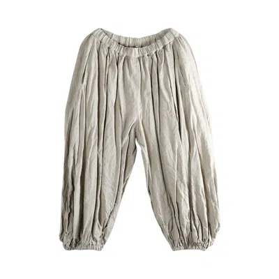 Pre-owned Comme Des Garçons Baggy Harem Pants 'ecru' | White | Women's Size Xs