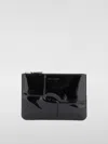 Comme Des Garçons Comme Des Garcons Wallet Glossy Patent Leather In Schwarz