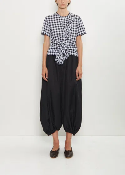 Comme Des Garçons Balloon Pull-on Pants In Black