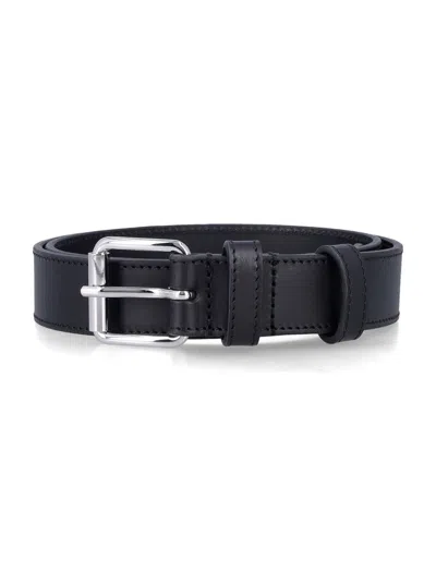 Comme Des Garçons Belt Classic In Black