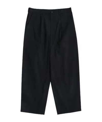Comme Des Garçons Belt Loops Slacks In Black