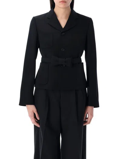 COMME DES GARÇONS COMME DES GARÇONS BELTED JACKET