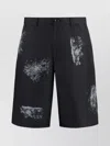 Comme Des Garçons Techno Fabric Bermuda-shorts