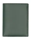 Comme Des Garçons Wallet Classic Cardholder In Green