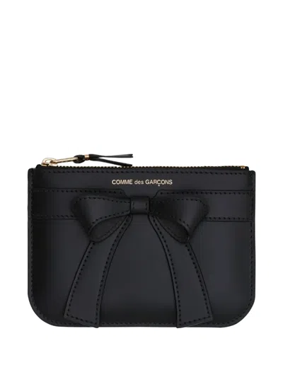 COMME DES GARÇONS BIG BOW LEATHER WALLET