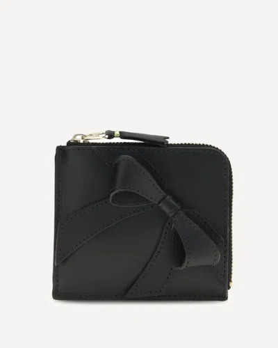 Comme Des Garçons Big Bow Wallet In Black
