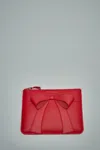 Comme Des Garçons Big Bow Wallet Medium In Red