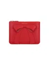 Comme Des Garçons Big Bow Wallet In Red