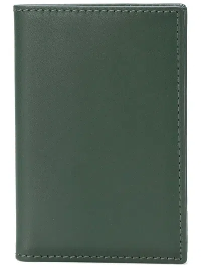 Comme Des Garçons Billfold Wallet In Green