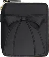 Comme Des Garçons Black Big Bow Wallet In 1 - Black