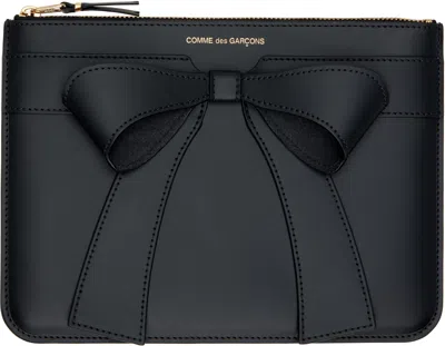 Comme Des Garçons Black Big Bow Wallet