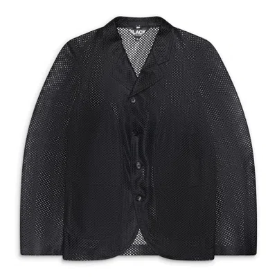 Comme Des Garcons Black Black Mesh Blazer