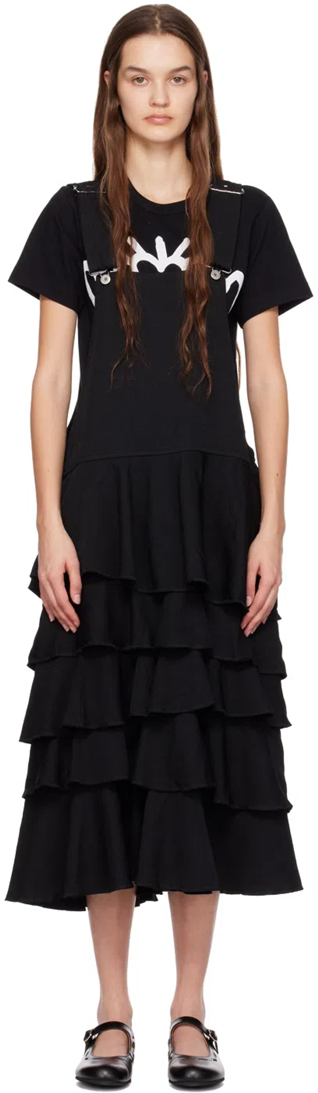 ワンピース COMME des GARCONS Black frill dress COMME des GARÇONS x Chrome Hearts Release | Hypebae