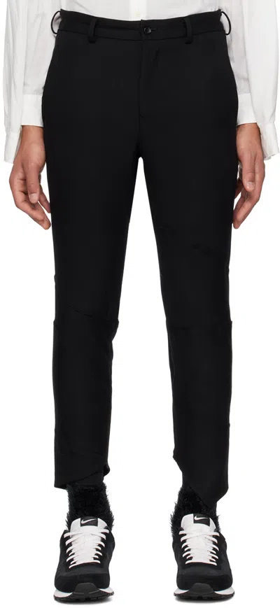 Comme Des Garcons Black Black Tailored Trousers In 1 Black