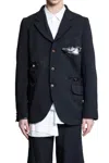 Comme Des Garcons Black Comme Des Garçons Black Blazers In Black