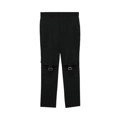 Pre-owned Comme Des Garcons Black Comme Des Garçons Black Buckle Detail Trousers 'black' | Men's Size Xxl