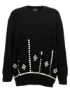 Comme Des Garçons Comme Des Garcons Sweater With Decorative Buttons In Black