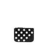 Comme Des Garçons Black Calf Leather Bos Taurus Wallet