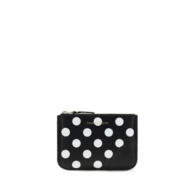 Comme Des Garçons Black Calf Leather Bos Taurus Wallet
