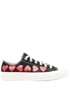Comme Des Garçons Comme Des Garcons Chuck Taylor Low Top Sneakers In Black