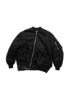 Comme Des Garcons Black Cdg Black Twisted Bomber Jacket Black