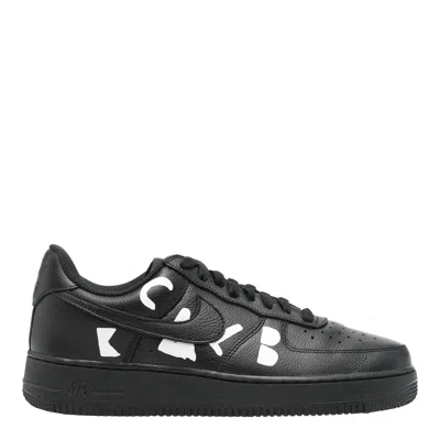 Comme Des Garcons Black Cdg Black X Nike Air Force 1 Sneakers