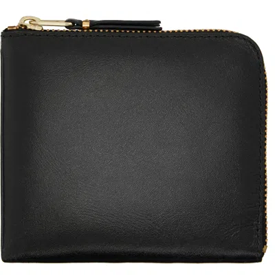 Comme Des Garçons Black Classic Leather Wallet In 1 Black
