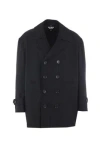 Comme Des Garcons Black Black Comme Des Garcons Coats In Black