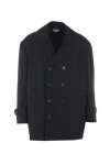Comme Des Garcons Black Black Comme Des Garcons Coats In Black