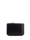 COMME DES GARÇONS BLACK COIN PURSE WALLETS SILVER