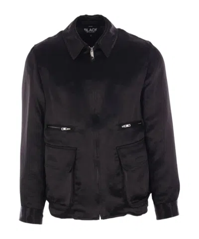Comme Des Garçons Long Sleeve Casual Jacket In Black