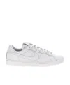 Comme Des Garçons Black  X Nike Swoosh Logo Lace-up Sneakers In White