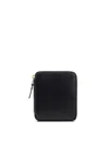 Comme Des Garçons Black Compact Wallet In Black