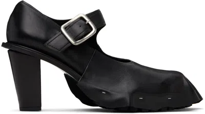 Comme Des Garçons Black Draped Kids Love Gaite Edition Heels In 1 Black