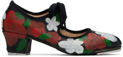 Comme Des Garçons Black Flowers Tap Dance Shoes