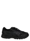 Comme Des Garçons Mesh Upper Reinforced Heel Sneakers In Black
