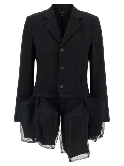COMME DES GARÇONS BLACK GEOMETRIC BLAZER