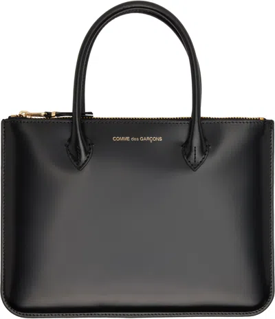 Comme Des Garçons Black Handles Large Pouch