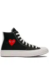 Comme Des Garçons Comme Des Garcons Chuck Taylor High Top Sneakers In Black