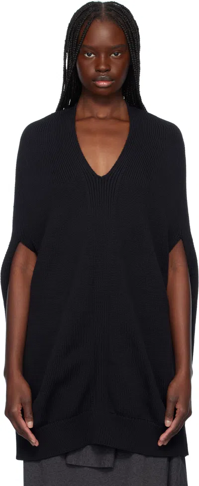 Comme Des Garçons Black Knit Sweater