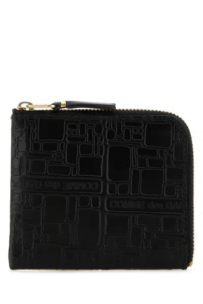 Comme Des Garçons Comme Des Garcons Black Leather Card Holder