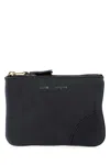 Comme Des Garçons Black Leather Pouch