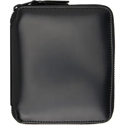 Comme Des Garçons Black Leather Wallet In 1 Black