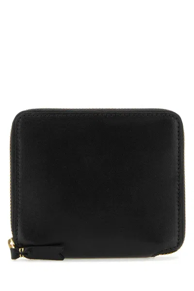 Comme Des Garçons Black Leather Wallet