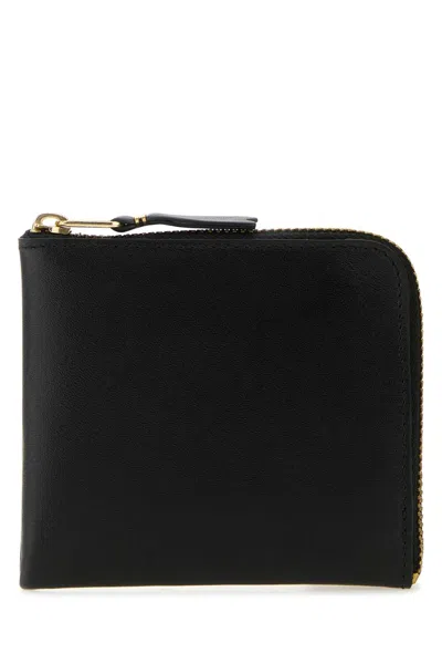Comme Des Garçons Black Leather Wallet