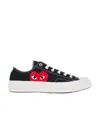 Comme Des Garçons Collaboration Multi Heart Chuck 70 Low Sneakers In White