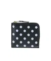 Comme Des Garçons Polka Dot Wallet Wallets Black
