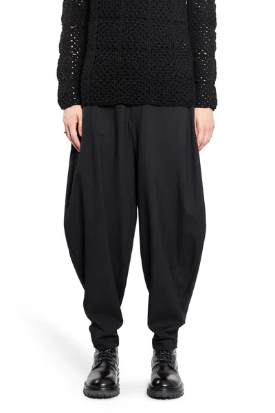 Comme Des Garcons Black Man Black Trousers