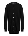 Comme Des Garçons Black Man Cardigan Black Size Xxl Wool In Black