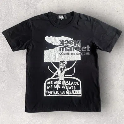 Pre-owned Comme Des Garçons Black Market Comme Des Garcons T Shirt